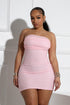 Greer Mesh Beaded Mini Dress